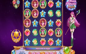 Spielbildschirm von Moonlight Princess Origins