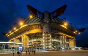 Foto des Stadions San Siro in Mailand