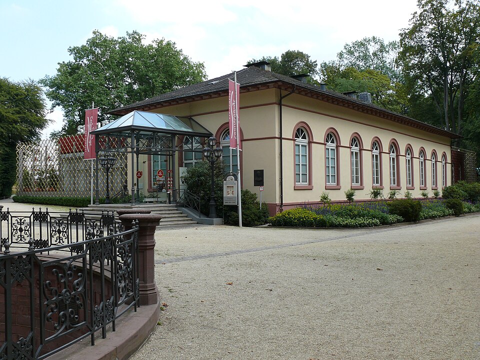 Das Gebäude der Spielbank Bad Homburg.
