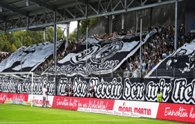 Fußballstadion in Elversberg