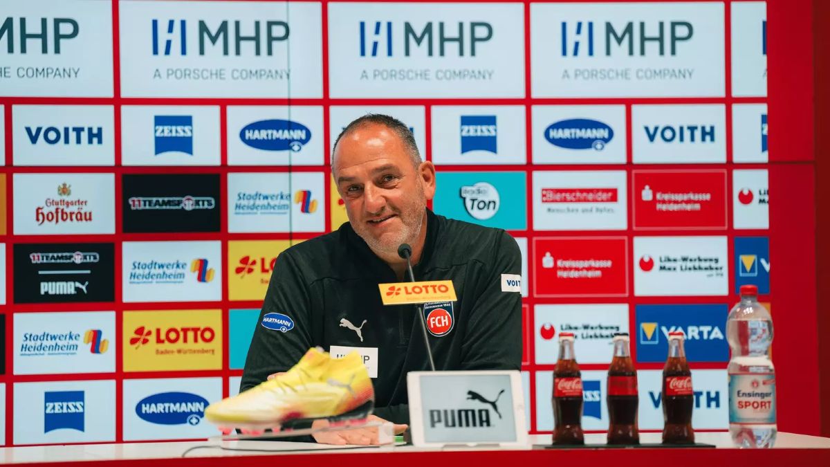 Foto des Fußballtrainers Frank Schmidt
