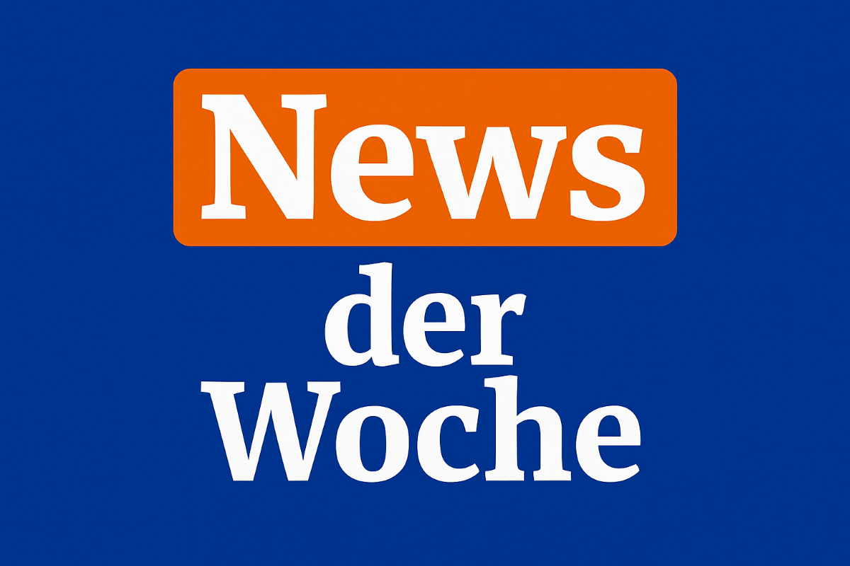Grafische Darstellung für die News der Woche.