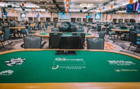 Veranstaltungsraum bei der WSOP.