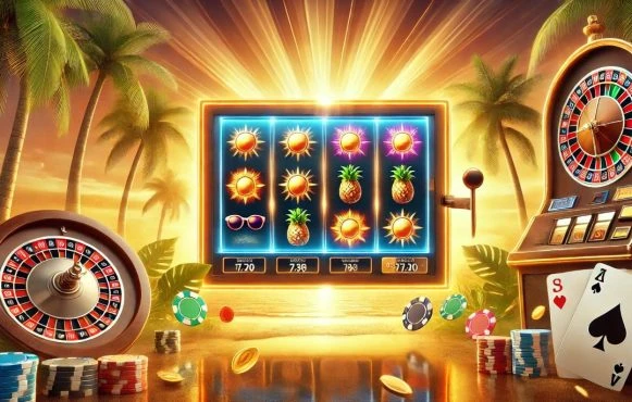 Darstellung eines Online Casinos
