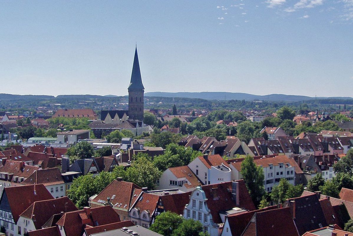 Aufnahme der Katharinenkirche in Osnabrück.