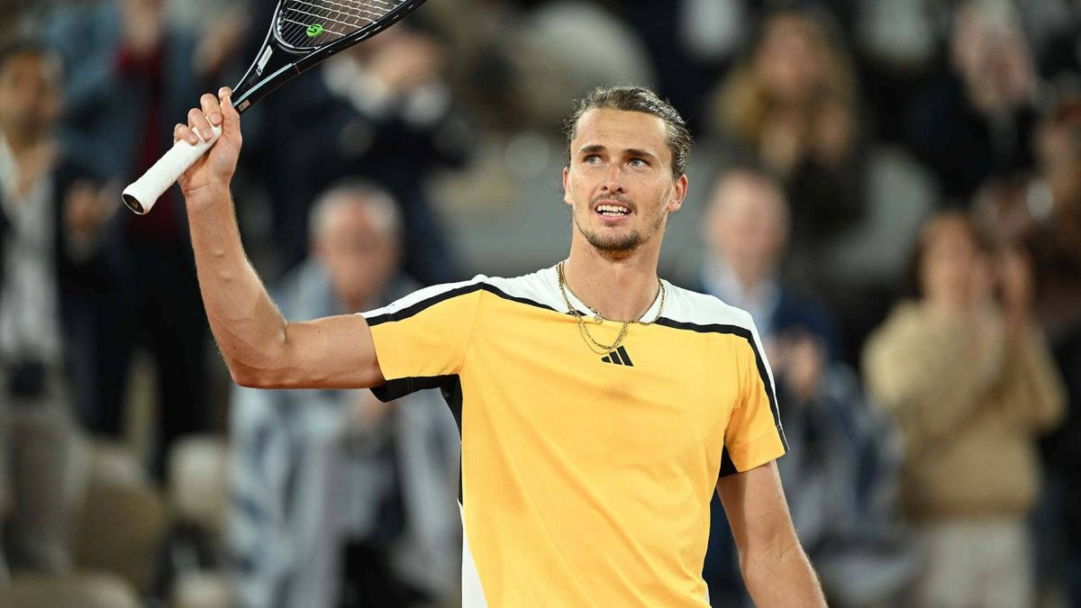 Foto des deutschen Tennisprofis Alexander Zverev