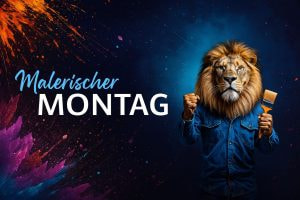 Der Malerische Montag von Löwen Play: Farbe für euren Wochenstart!