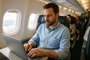 Airlines im WiFi-Check: So teuer ist die Internetnutzung im Flieger