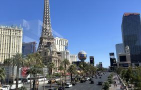 Der Vegas Strip bei Tag.