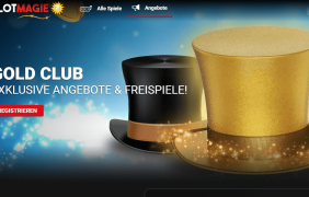 Das VIP-Programm „Gold Club“ von SlotMagie mit seinen vier Stufen.