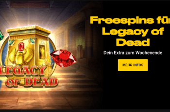 bwin Wochenend-Aktion: Bis zu 60 Freispiele für Legacy of Dead!