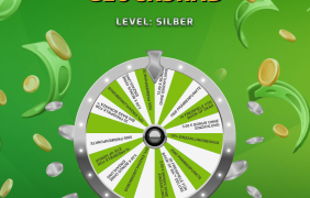 Das Lapalingo Glücksrad im Prämienprogramm mit verschiedenen Stufen und Prämienshop.