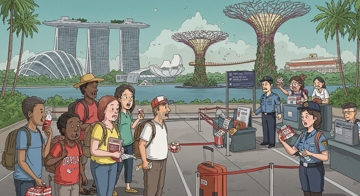 Der zähe Tabubruch: Kaugummi, Rauchen und penible Sauberkeit