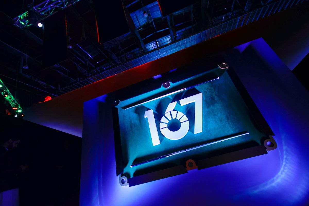 Aufnahme von der Riyadh Season Snooker Championship 2024 mit einer 167, symbolisch für den Goldenen Ball.