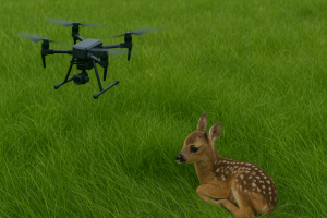 Rehkitz-Rettung durch moderne Technik: Bundesministerium für Landwirtschaft fördert Drohnenanschaffung
