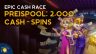 Das Jokerstar Epic Cash Race mit täglichen Ranglisten und Cash-Spins.