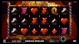 Das Spielfeld von Jolly Wild Deluxe bei StarGames.