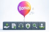 Ein Bonus-Ballon verliert an Luft. Ein Fundament steht stabil.