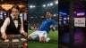Eine Croupière im Casino, ein jubelnder Fußballspieler und eine Spielhalle mit neuen Öffnungszeiten.