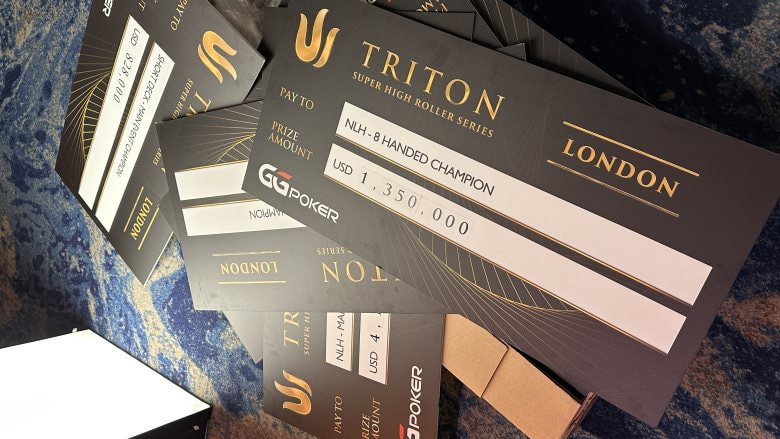 Die Payout-Karten beim WSOPC im Triton.