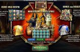 Die Start-Anzeige von Guardians of Luxor bei Interwetten.