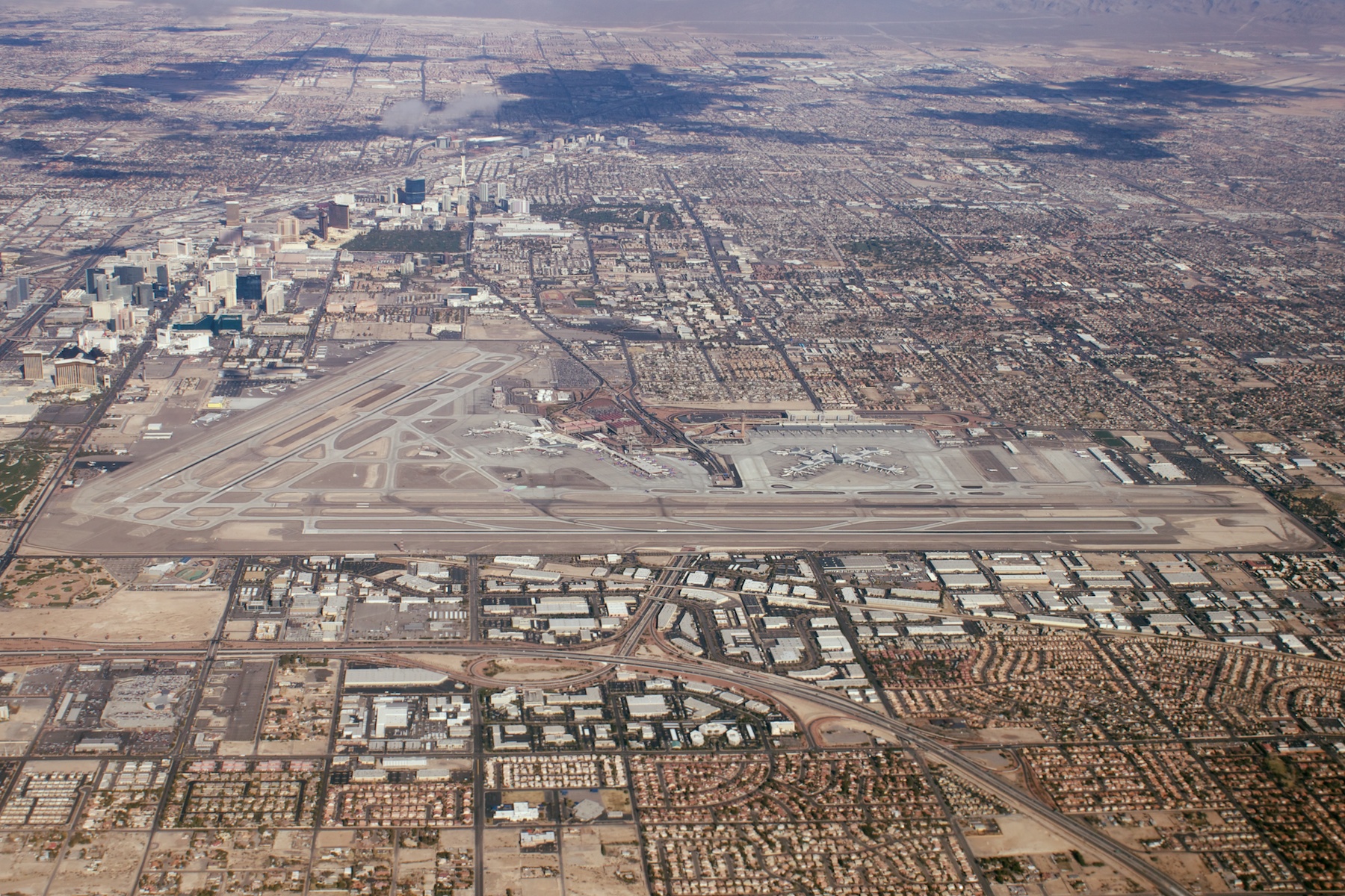 Der Harry Reid International Airport in Las Vegas.