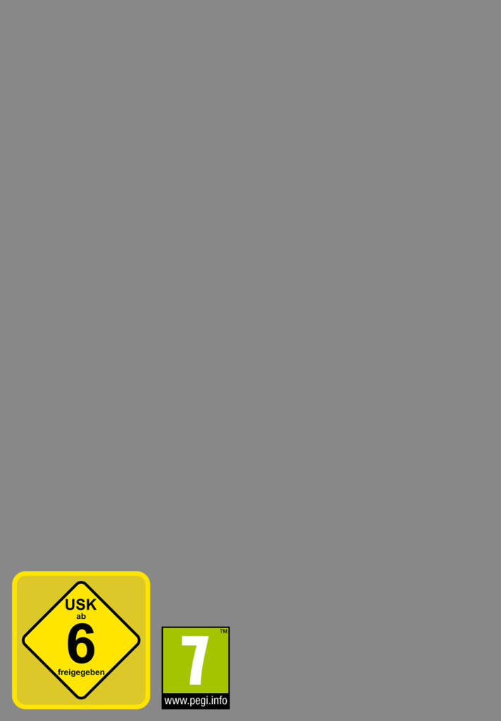 Das USK-Logo mit einer Altersfreigabe von 6 Jahren.